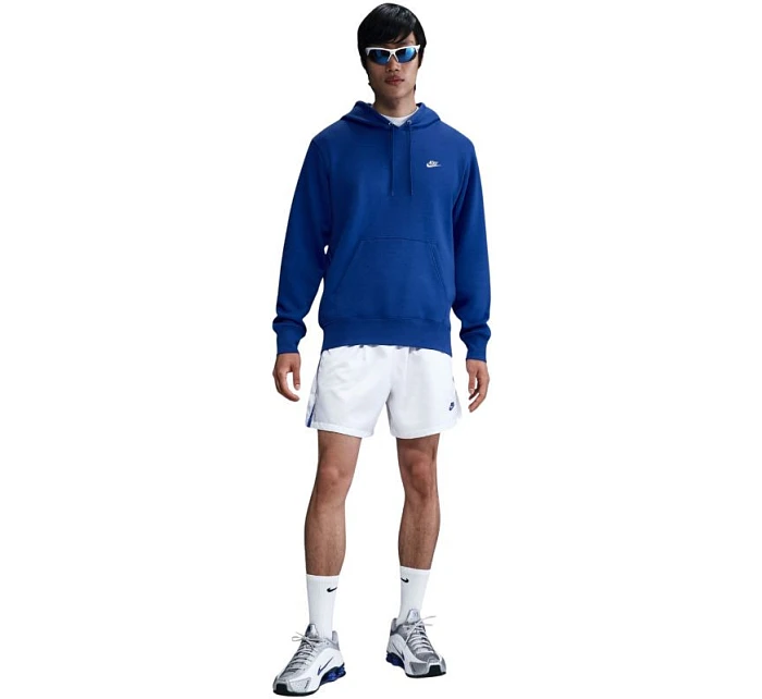 Pánská mikina Club BB tmavě modrá model 22061218 480 - NIKE Pánská mikina Club BB tmavě modrá model 22061218 480 - NIKE