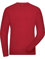 JN Pánské pracovní tričko Solid 02. red model 22531786 - Daiber