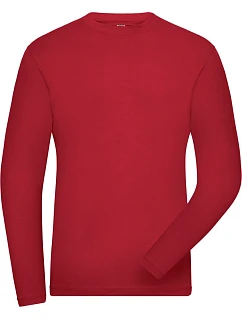 JN Pánské pracovní tričko Solid 02. red model 22531786 - Daiber