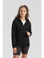 Fruit of the Loom Premium Lady-Fit Hooded Jacket Dámská mikina s kapucí 16.2118 heather grey Fruit of the Loom Premium Lady-Fit Hooded Jacket Dámská mikina s kapucí 16.2118 heather grey