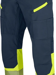 ProJob 6528 Waistpants Stretch (44-60) Strečové bezpečnostní kalhoty 64.528M yellow/navy