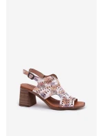 Dámské Sandály S Vzory Na Podpatku Multikolor Tosine Dámské Sandály S Vzory Na Podpatku Multikolor Tosine