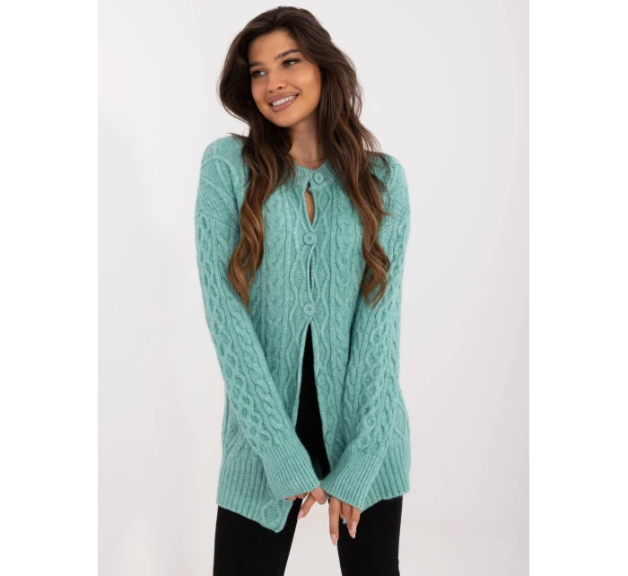 Sweter AT SW model 21326984 mietowy - FPrice