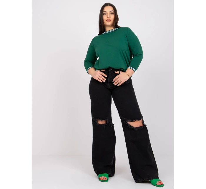 Halenka RV BZ 6640.86 tmavě zelená