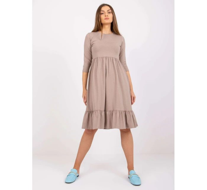 Šaty RV SK 7554.74P tmavě lila