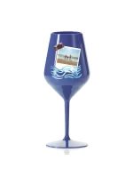 Personalizovaná nerozbitná sklenice s polaroidem z dovolené