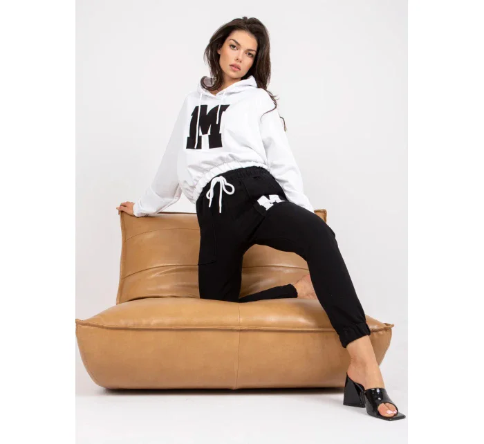 Tepláková souprava RV KMPL model 18257733 bílá a černá - FPrice Tepláková souprava RV KMPL model 18257733 bílá a černá - FPrice