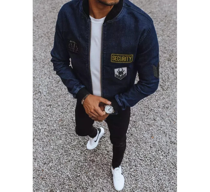 Pánská černá bunda FashionStreet TX4108 Pánská černá bunda FashionStreet TX4108