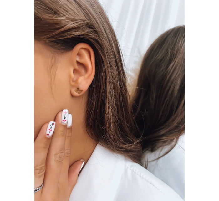 DELIKÁTNÍ zlaté náušnice FashionStreet JY0012 DELIKÁTNÍ zlaté náušnice FashionStreet JY0012