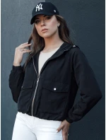 Dámská přechodná bunda s kapucí BELIJ černá FashionStreet TY4470
