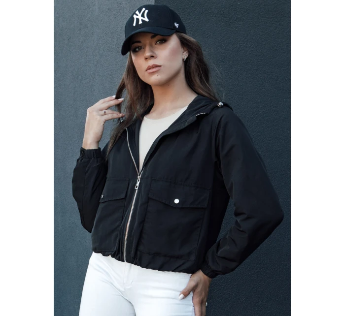 Dámská přechodná bunda s kapucí BELIJ černá FashionStreet TY4470