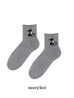 Vzorované netlačící ponožky Steven art.099 35-40