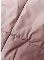 Růžová dámská bunda pro přechodné období model 21246660 - J.STYLE Růžová dámská bunda pro přechodné období model 21246660 - J.STYLE