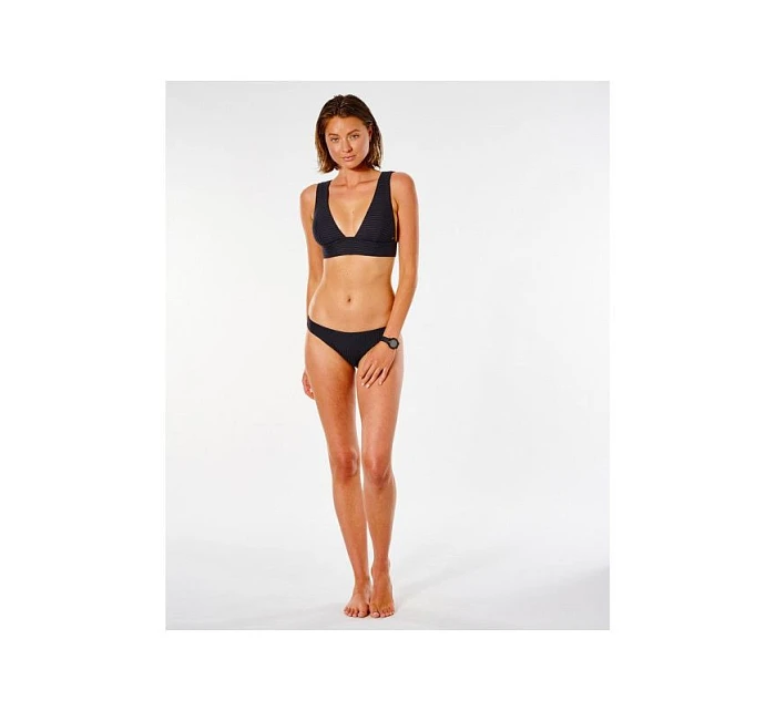 Plavková podprsenka RIP CURL Premium Surf Deep V černá Plavková podprsenka RIP CURL Premium Surf Deep V černá