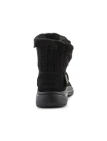 Skechers Go Walk Arch Fit Boot True Embrace W 144422-BBK dámské boty
