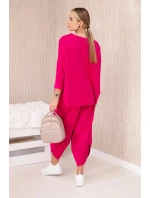 Komplet nových mikinových kalhot Punto fuchsie