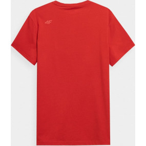 Pánské tričko 4F H4L22-TSM047 červené