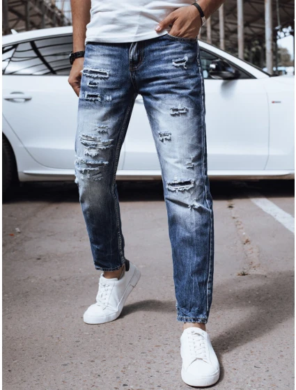 Pánské modré džínové kalhoty Dstreet model 21976838 - FashionStreet Pánské modré džínové kalhoty Dstreet model 21976838 - FashionStreet