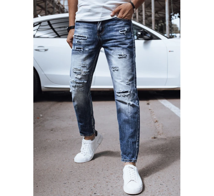 Pánské modré džínové kalhoty Dstreet model 21976838 - FashionStreet Pánské modré džínové kalhoty Dstreet model 21976838 - FashionStreet