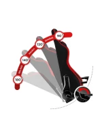 Dětská herní židle Red Mesh model 21325946 - Huzaro Dětská herní židle Red Mesh model 21325946 - Huzaro