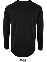 SOL'S Sporty LSL Men Pánské sportovní tričko s dlouhým rukávem 25.2071 black SOL'S Sporty LSL Men Pánské sportovní tričko s dlouhým rukávem 25.2071 black
