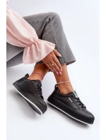 Dámské tenisky na platformě Big Star NN274255 černé Dámské tenisky na platformě Big Star NN274255 černé