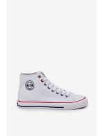 Pánské Textilní Tenisky Big Star NN174305 HI-POLY SYSTEM Bílé Pánské Textilní Tenisky Big Star NN174305 HI-POLY SYSTEM Bílé