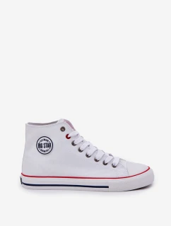 Pánské Textilní Tenisky Big Star NN174305 HI-POLY SYSTEM Bílé