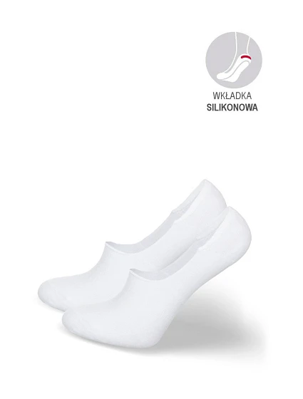 Pánské ponožky model 22044930 bavlněné bílé - Milena