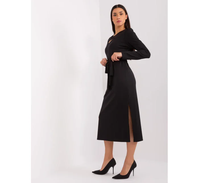 LK SK 509447 šaty.75P černá LK SK 509447 šaty.75P černá