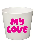 MY LOVE - malý květináč