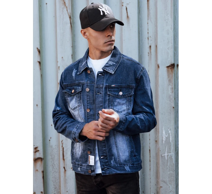 Pánská džínová bunda modrá Dstreet model 21980241 - FashionStreet