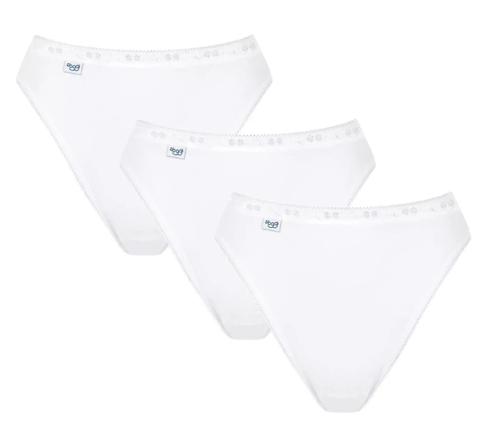 Dámské kalhotky Basic+ Tai 3P - WHITE -bílé 0003 - SLOGGI Dámské kalhotky Basic+ Tai 3P - WHITE -bílé 0003 - SLOGGI