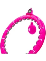 HULA HOP S MASÉREM, ZÁVAŽÍM A PULTEM FUCHSIOVÁ ENERO FIT