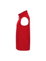 Pánská softshellová vesta Trail (červená) Pánská softshellová vesta Trail (červená)