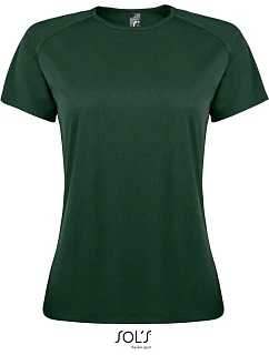 SOL'S Sporty Women Dámské raglánové sportovní tričko 25.1159 forest green
