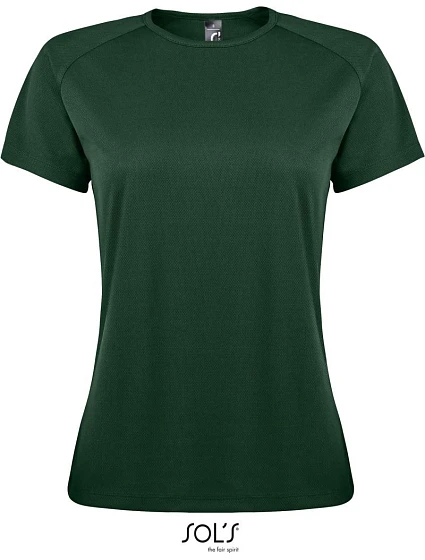 SOL'S Sporty Women Dámské raglánové sportovní tričko 25.1159 forest green SOL'S Sporty Women Dámské raglánové sportovní tričko 25.1159 forest green