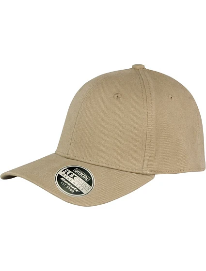 Result Headwear RC 085X 6 panelová flex kšiltovka 28.085X khaki Result Headwear RC 085X 6 panelová flex kšiltovka 28.085X khaki