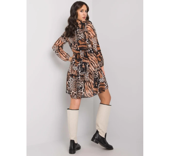 Šaty WN SK 2311 3.84 černá a béžová