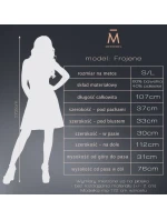 model 21171219 Černé šaty - Merribel