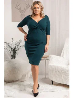 Dámské šaty U340 zelené - Karko