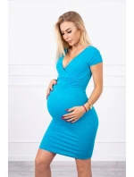 Dámské šaty 8310 Světlé modrá - Kesi