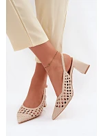 Sandály na podpatku  model 226506 Step in style