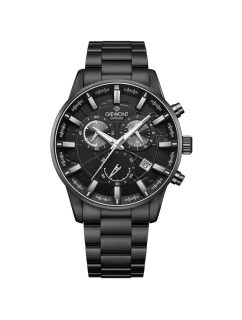 Pánské hodinky Giewont Chronograph Sapphire Black GW4580-B1