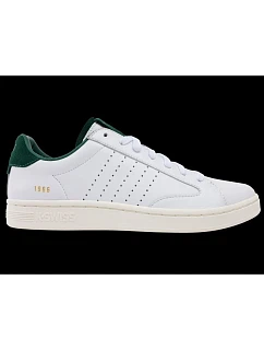 Tenisky K-swiss LOZAN KLUB LTH WHITE/POSY GREEN/SNOW WHITE-M (07263-130-M)