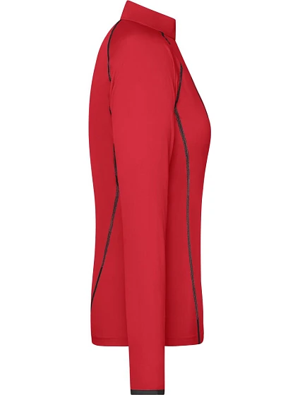 JN 497 Dámské funkční tričko s dlouhým rukávem model 22486934 red/black - Daiber