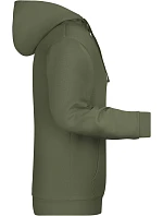 JN 796 Pánská mikina s kapucí model 22437633 olive - Daiber