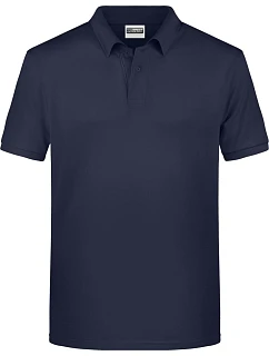 Daiber 8010 Pánské piqué polo z bio bavlny 02.8010 navy