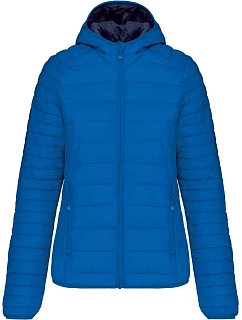 K Lehká dámská prošívaná bunda s kapucí 20. light royal blue model 22512079 - Kariban