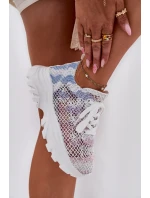 Dámské Tenisky S Háčkovaným Svrškem Multikolor Jelhiris